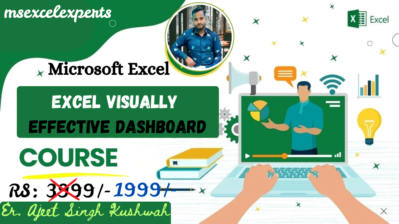 Excel Visually Effective Dashboard Course